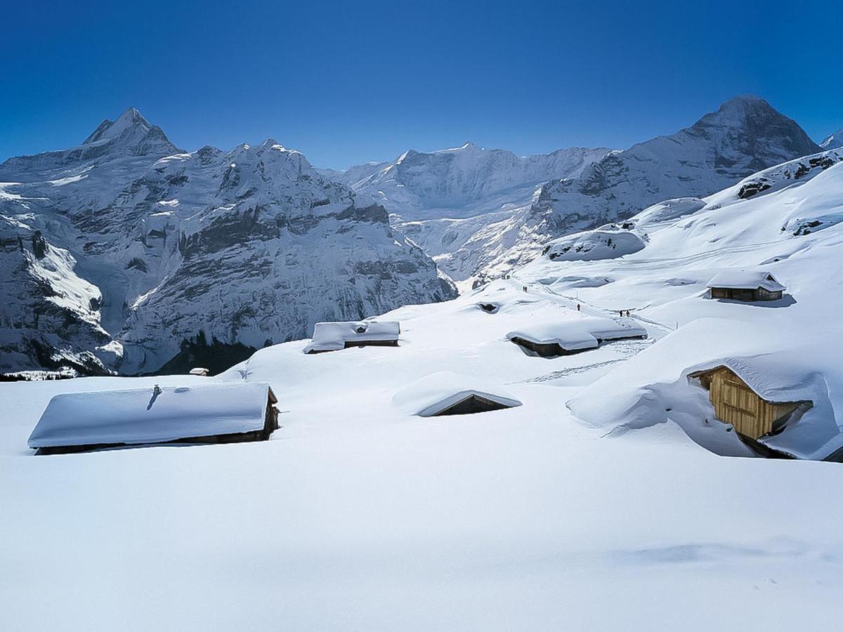 Apartment Chalet Abendrot Apartments-18 By Interhome Grindelwald Exterior photo