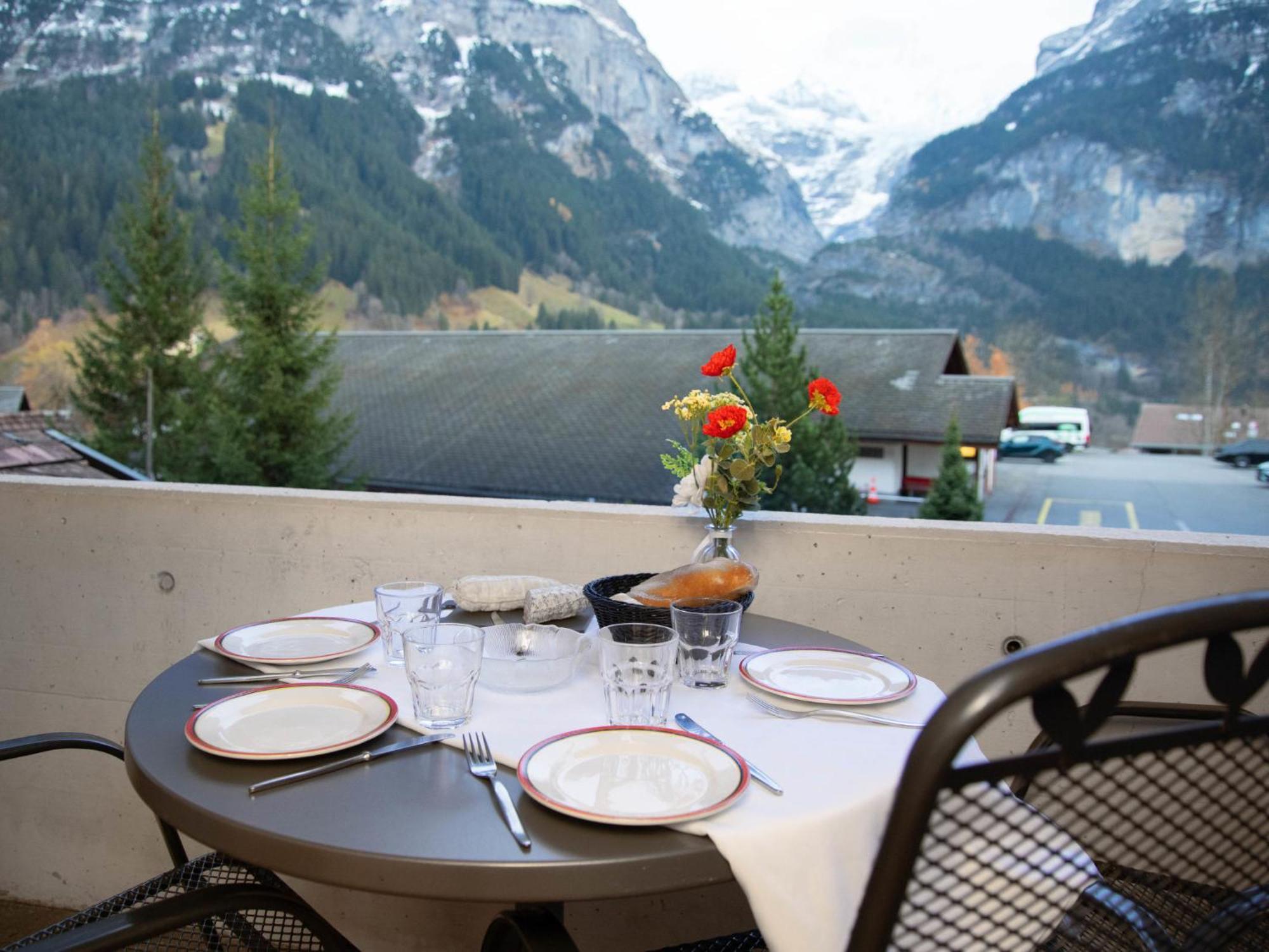 Apartment Chalet Abendrot Apartments-18 By Interhome Grindelwald Exterior photo